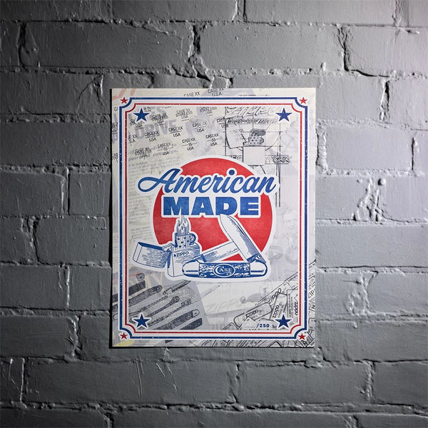 250th Anniversary American Made Poster